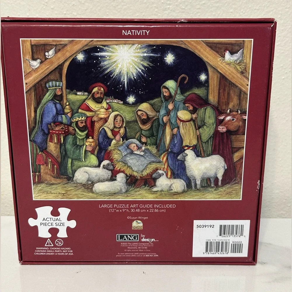 Lang Nativity‎ Scene 500 Piece Jigsaw Puzzle